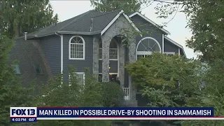 Police investigating possible drive-by shooting in Sammamish | FOX 13 Seattle