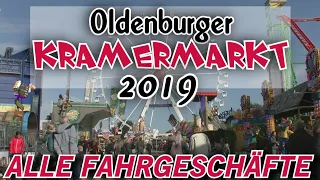 412. Oldenburger Kramermarkt 2019 | Alle Fahrgeschäfte