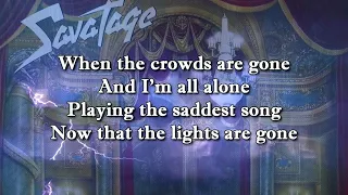 [KaraMetal] Savatage - When The Crowds Are Gone (Karaoke)