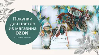 🛒Покупки для комнатных растений из магазина OZON🛍 Будни цветовода🪴