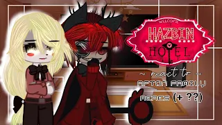 Hazbin Hotel react to Afton Family Memes 😈🏨 / GCRV