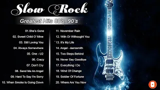 Slow Rock love song nonstop - Rock Ballad of The 70s, 80s, 90s - Best Rock Ballads 📻