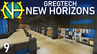 Gregtech New Horizons S2 09: Base Building Solutions