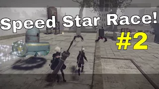 NieR: Automata "Speed Star Race" #2 Side Quest Guide | High Speed Machine Race