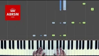 The Reef / ABRSM Piano Grade 4 2019 & 2020, B:1 / Synthesia 'live keys' tutorial