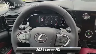 New 2024 Lexus NX NX 250, Bridgewater, NJ L240010