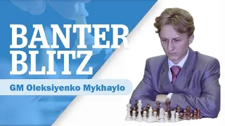 #шахи проти гросмейстера. Михайло Олексієнко грає в бліц. ♔ 18.01.2024