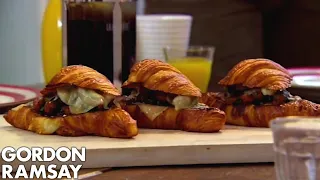 Merguez & Fontina Stuffed Croissants