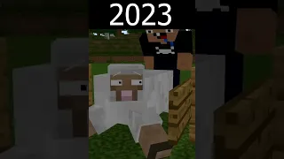 Minecraft Sheep Evolution 🐑😎 #shorts