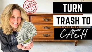 HOW TO turn your furniture into $$ CASH $$: A furniture makeover tutorial