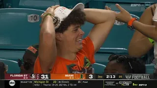 Miami is so bad that their fans are laughing...