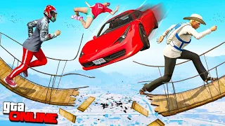 3 СЕКУНДЫ ЧТОБЫ ДОЙТИ ДО КОНЦА! БЕГИ ИЛИ УМРИ В GTA 5 ONLINE