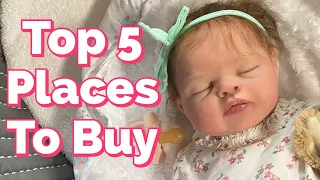 TOP 5 Best Websites To Buy Reborn & Silicone Baby Dolls