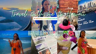 TRAVEL WITH ME TO HONOLULU, HAWAII🛫 | HAWAII VLOG DAY ONE🌺🌴