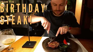 Celebrating my Birthday in Krakow with Steak and Vodka! | Vlog |