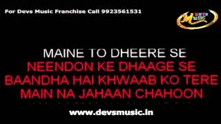 Main Rang Sharbaton Ka Karaoke Phata Poster Nikla Hero www.devsmusic.in Devs Music Academy