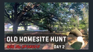 Unearthing Secret Treasures: Awesome Coin Finds At An Old Homesite With The Xp Deus2 On Day 2!