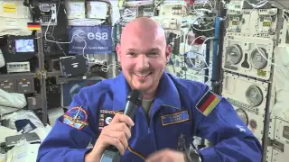 German Astronaut On International Space Station Discusses Life In Orbit With German Media