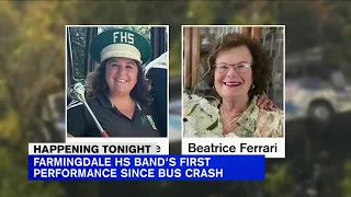 Farmingdale High School band will play for first time since bus crash