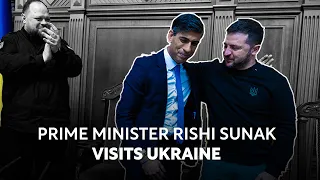 Behind the scenes: Prime Minister Rishi Sunak in Ukraine