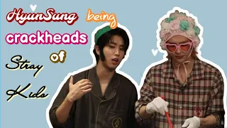 HyunSung being crackheads of Stray Kids