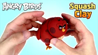 Squash Clay Makes Angry Birds Terenece