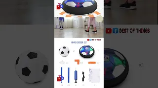 Hover Soccer Ball Kids Game Toy Set with 2 goals,  LED Light, Safe Bumper & Rechargeable #shorts
