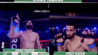 OWAIS YAQOOB MFN 11 ENTRY            #mfn #mma  #indianmma#ufc #kashmir