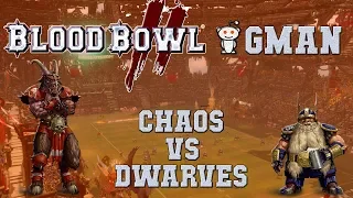 Blood Bowl 2 - Chaos (the Sage) vs Dwarves (Mego) - GMan S7D1G9