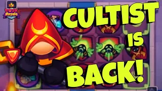 *NEW* Level 9 Cultist Takes On Level 11 Dark Inquisitor! - Harbinger of Evil Talent - Rush Royale