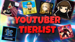 UNTITLED BOXING GAME YOUTUBER TIERLIST...