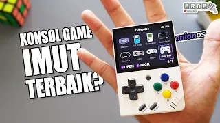 KONSOL GAME IMUT BERISI BANYAK GAME! - Unboxing & Review Miyoo Mini Onion OS