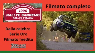 Rally di Sanremo 1996 "la legge di McRae"