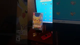 Pokemon Let's Go Pikachu / Eevee pokedex complete