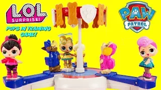 LOL SURPRISE Paw Patrol Pups In Training Game Luxe, Spice, Miss Punk