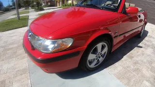 2003 Saab 9-3 SE Convertible.