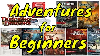 D&D Adventures for Beginner Dungeon Masters