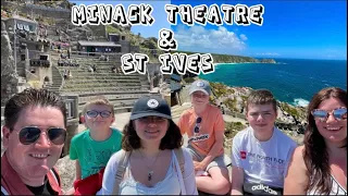 MINACK THEATRE AND ST IVES CORNWALL VLOG