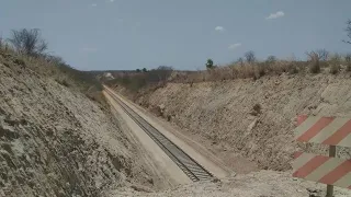 Trecho da Ferrovia Transnordestina - Cedro Ceará.