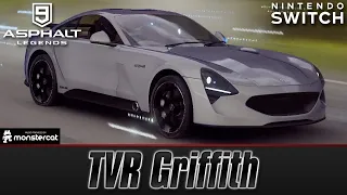 Asphalt 9 Legends (Nintendo Switch): TVR Griffith | 4* Rank 2688 | CLASS D KING...OF STRAIGHT TRACKS