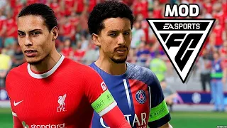 PSG vs Liverpool | Ultra Realistic Gameplay & Graphics MOD Season 23/24