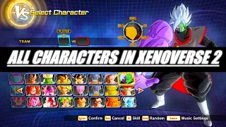 DRAGON BALL XENOVERSE 2 ALL CHARACTERS (2024)