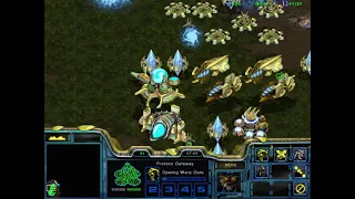 Starcraft Brood War 1 Protoss vs 7 Random Computers 1 vs 7