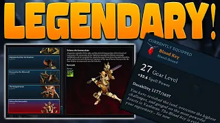 HOW TO GET THE ONLY LEGENDARY ITEM IN THE GAME! The Blood Key Guide! | V Rising!