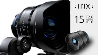 Irix 15mm T2.6 | Cine lens features