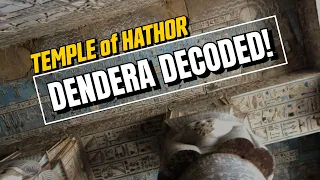 Dendera Decoded: The Temple of Hathor Ceiling Cosmology & Astrology Explained!