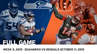 Bengals Big Comeback for OT Win vs. Seahawks (Week 5, 2015) | NFL Full Game