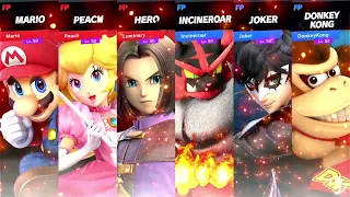 Super Smash Bros Ultimate Amiibo Fights EX Team Battle at Reset Bomb