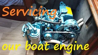 How do we service our boat engine - Episode 17