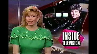 Entertainment Tonight Knight Rider 2000 Movie May 1991 | David Hasselhoff